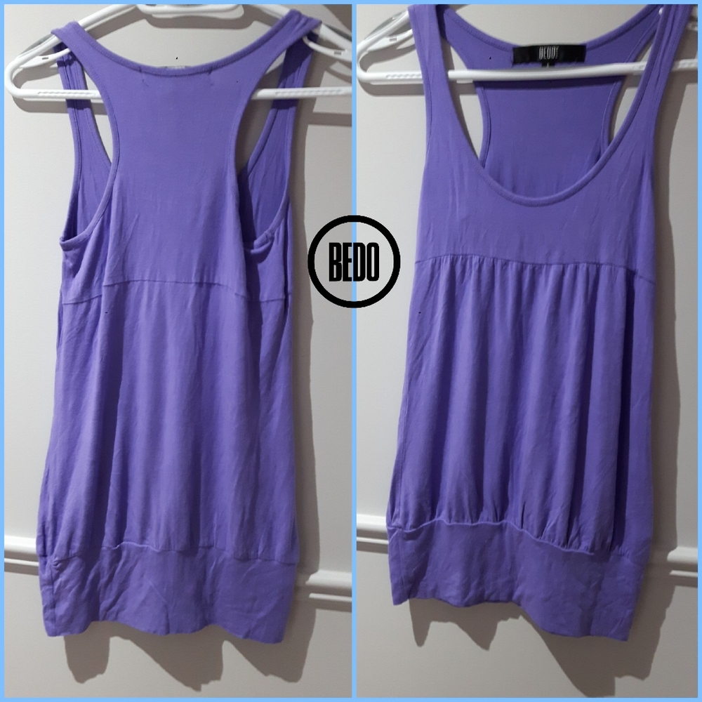 BEDO FEMME• Soft Long Tank Top- Size S
